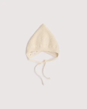 Чепчик детский Loomknits Экрю 3