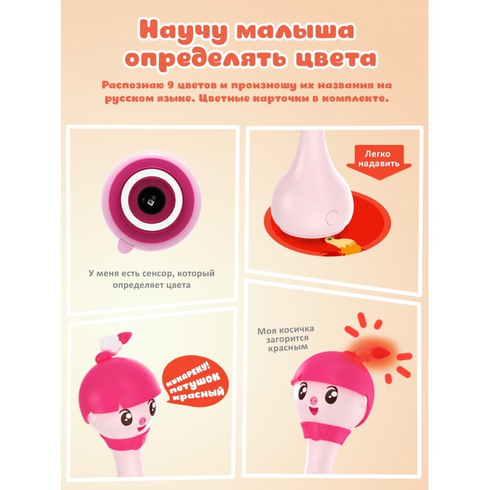 Интерактивная музыкальная игрушка alilo Малышарики. Модель Нюшенька R1. 6