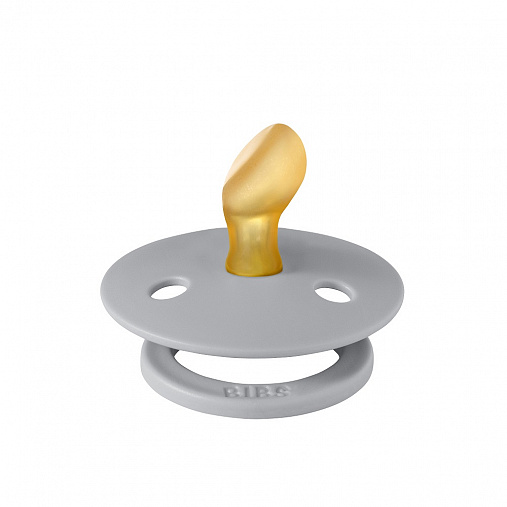 Пустышка латексная ночная BIBS Colour Glow Latex Anatomical-Cloud 0+ мес. 2