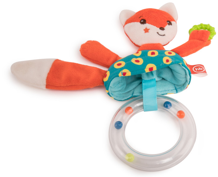 1270996_3040659 Погремушка-шуршалка Happy Baby ЛИСИЧКА ЛЮСЯ 2