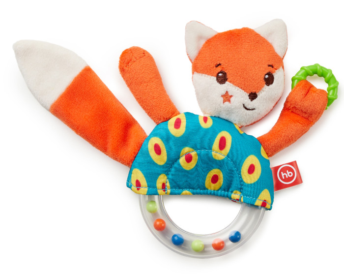 1270996_3100768 Погремушка-шуршалка Happy Baby ЛИСИЧКА ЛЮСЯ 3