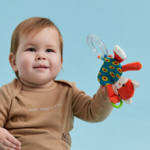 1270996_3100792 Погремушка-шуршалка Happy Baby ЛИСИЧКА ЛЮСЯ 29