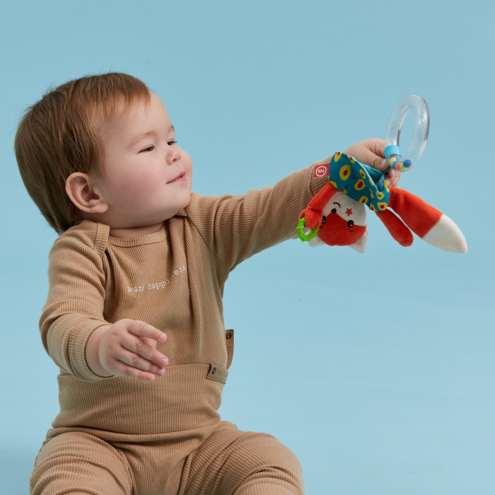 1270996_3131153 Погремушка-шуршалка Happy Baby ЛИСИЧКА ЛЮСЯ 15