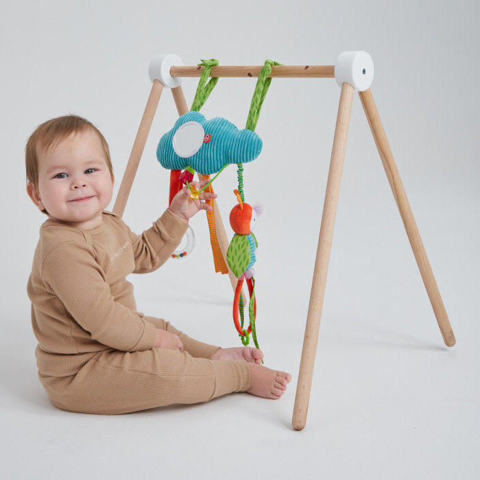 Развивающая подвесная игрушка Happy Baby ОБЛАКО С ПЧЁЛКОЙ 13