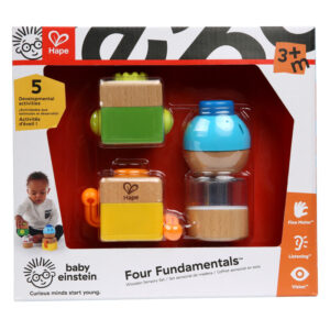 Игрушка Hape развивающая для новорожденных "4 навыка" 21