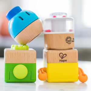 Игрушка Hape развивающая для новорожденных "4 навыка" 20