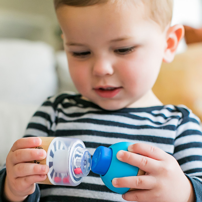 Игрушка Hape развивающая для новорожденных "4 навыка" 12