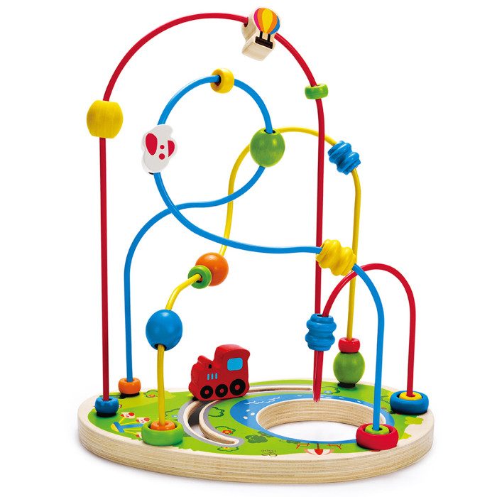 Игрушка Hape деревянный лабиринт "Путешествие" 1