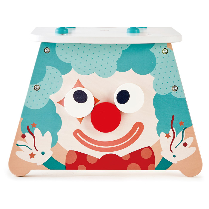 Развивающий куб Hape "Цирк" лабиринт, счеты, подсветка 7