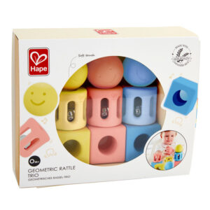 Игрушка Hape Конструктор-погремушка "Улыбка" (9 предметов) 11