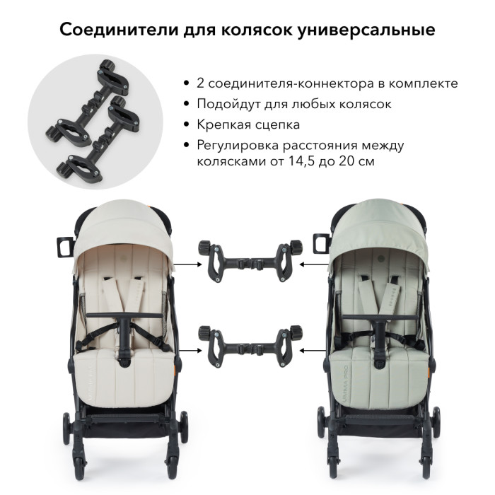Соединитель для колясок Happy Baby универсальный 7