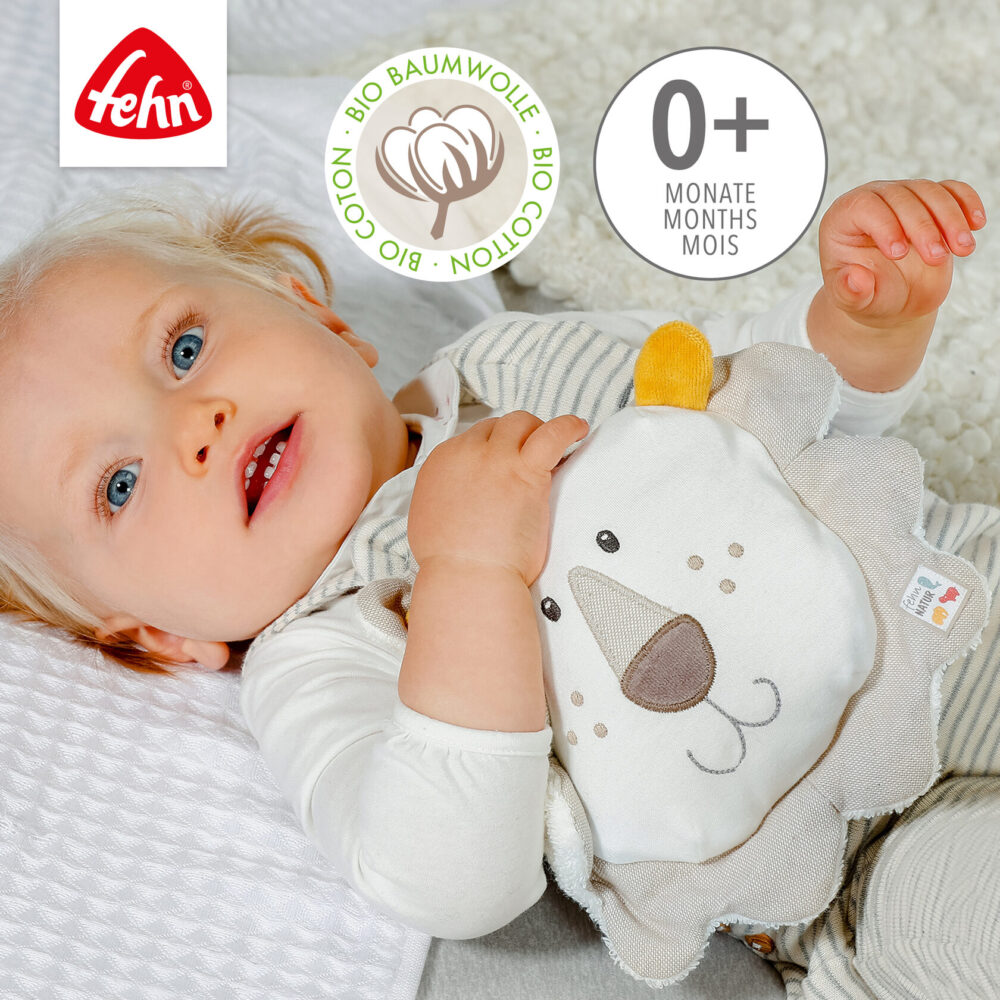 29024432-1000x1000 Игрушка-грелка FEHN с виноградными косточками Лев 4