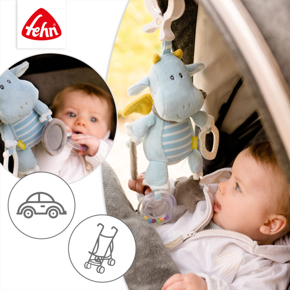 Игрушка-подвеска на коляску/кроватку FEHN Дракон 2