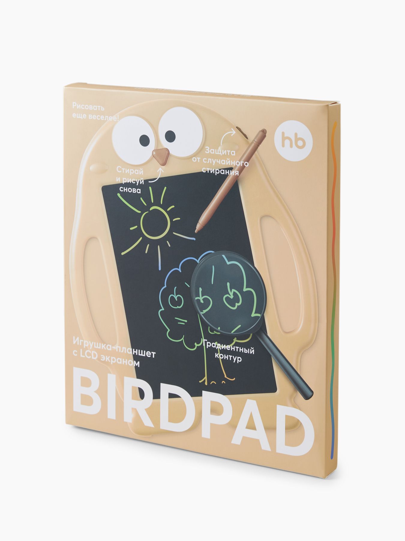 Игрушка-планшет HappyBaby для рисования BIRDPAD (БЁРДПАД) 17