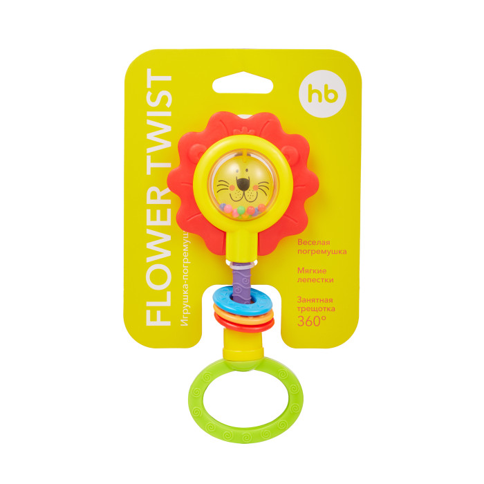 Погремушка Happy Baby FLOWER TWIST 2