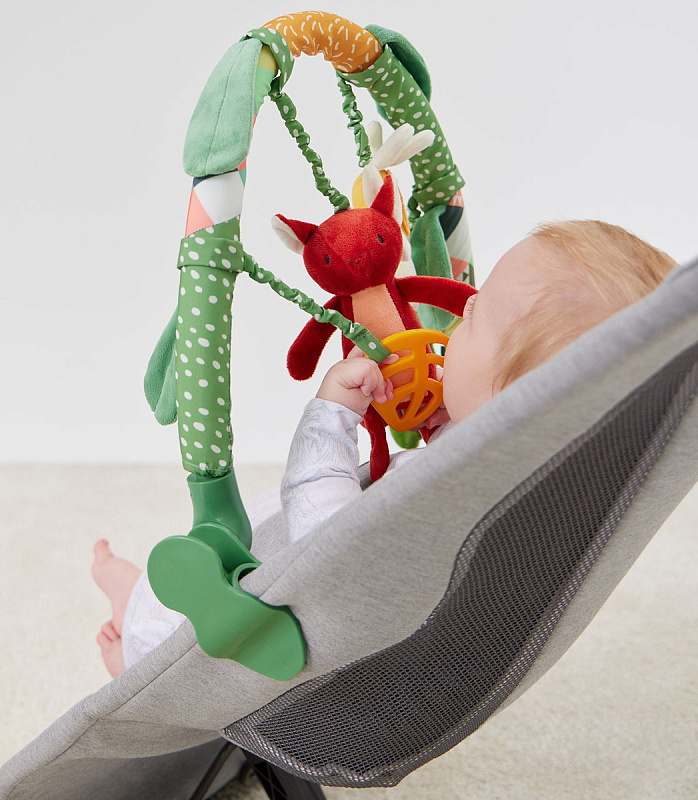 Дуга с игрушками Happy Baby Веселая горка 9