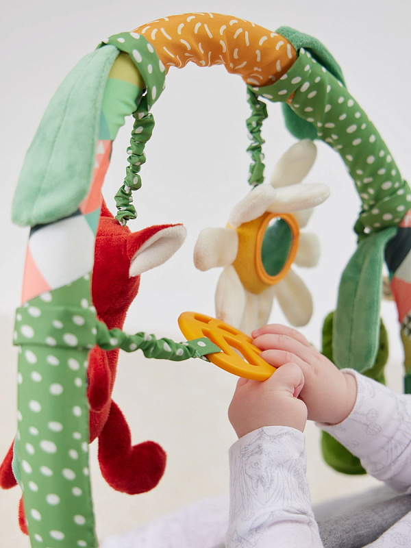 Дуга с игрушками Happy Baby Веселая горка 10