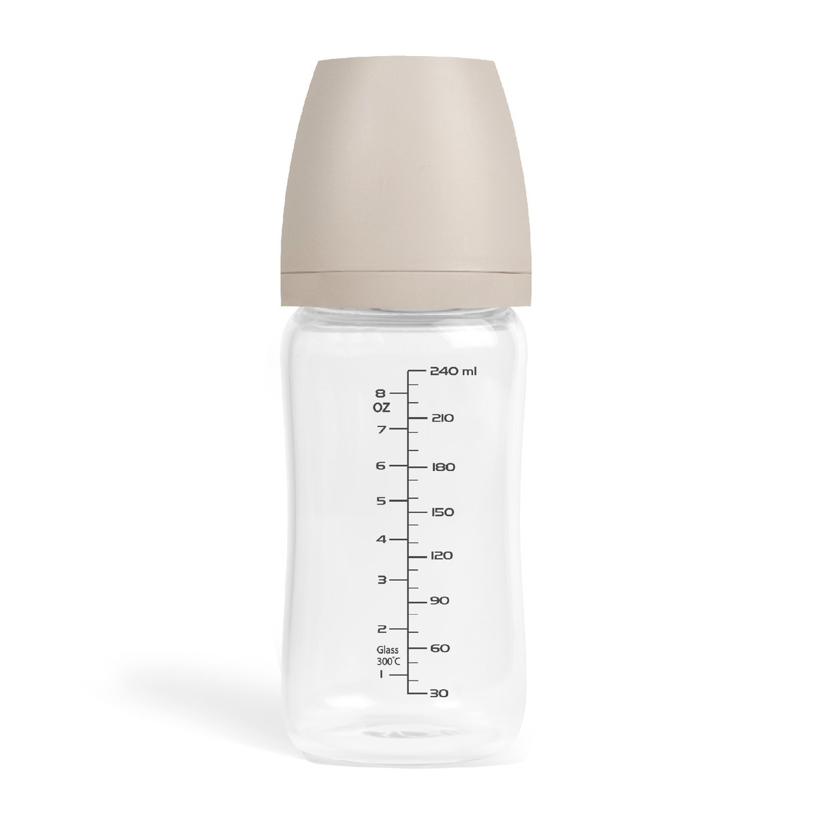 Стеклянная бутылочка Paomma 240 мл 1