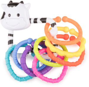 Погремушка Happy baby MOO-RING 12