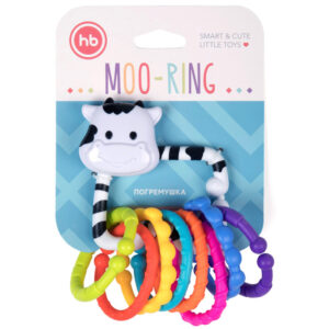 Погремушка Happy baby MOO-RING 18