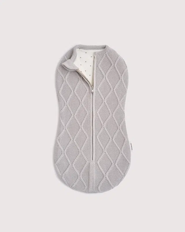 Кокон Loomknits детский Oliver Светло-серый 1