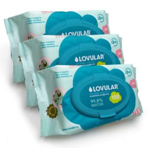 Влажные салфетки LOVULAR SWEET KISS 100шт/уп 5