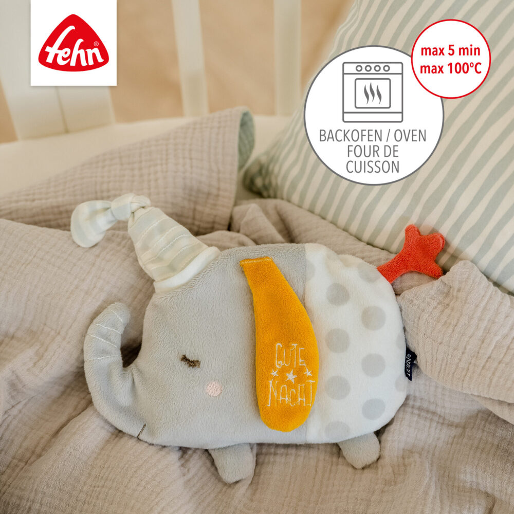 Игрушка-грелка FEHN с виноградными косточками, светящаяся в темноте 3