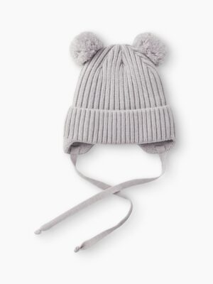 Шапка детская с помпоном Happy Baby 4