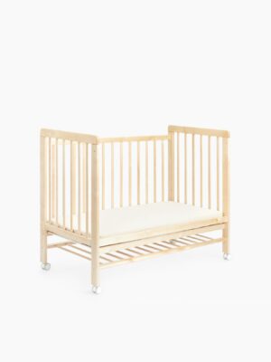 Кроватка детская Happy Baby MIRRA LIGHT c матрасом и простынёй 34