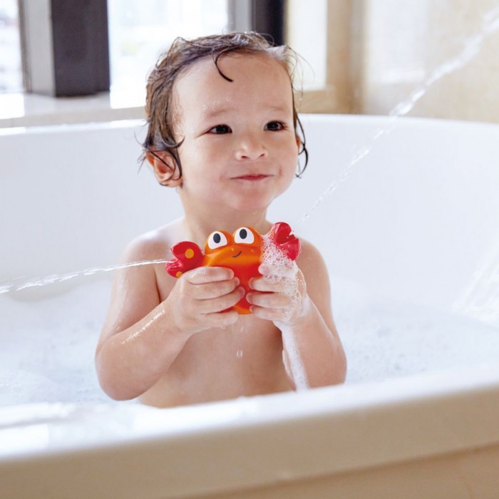 Игрушка для купания Hape брызгалки "Рыбка и краб" 2