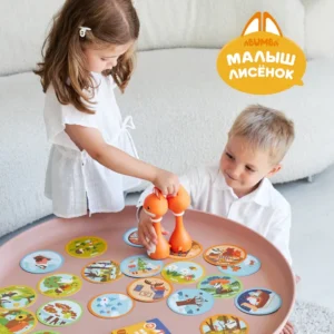 Набор Abumba для игры и обучения "Времена года"(карты,карточки) 14