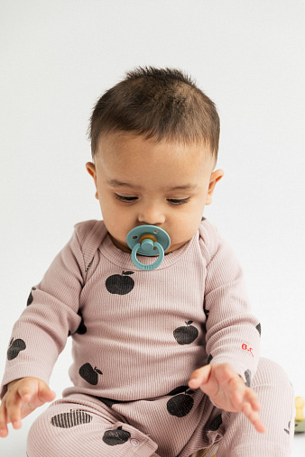 Пустышка латексная BIBS Colour Latex Anatomical Island Sea 0+ мес. 2