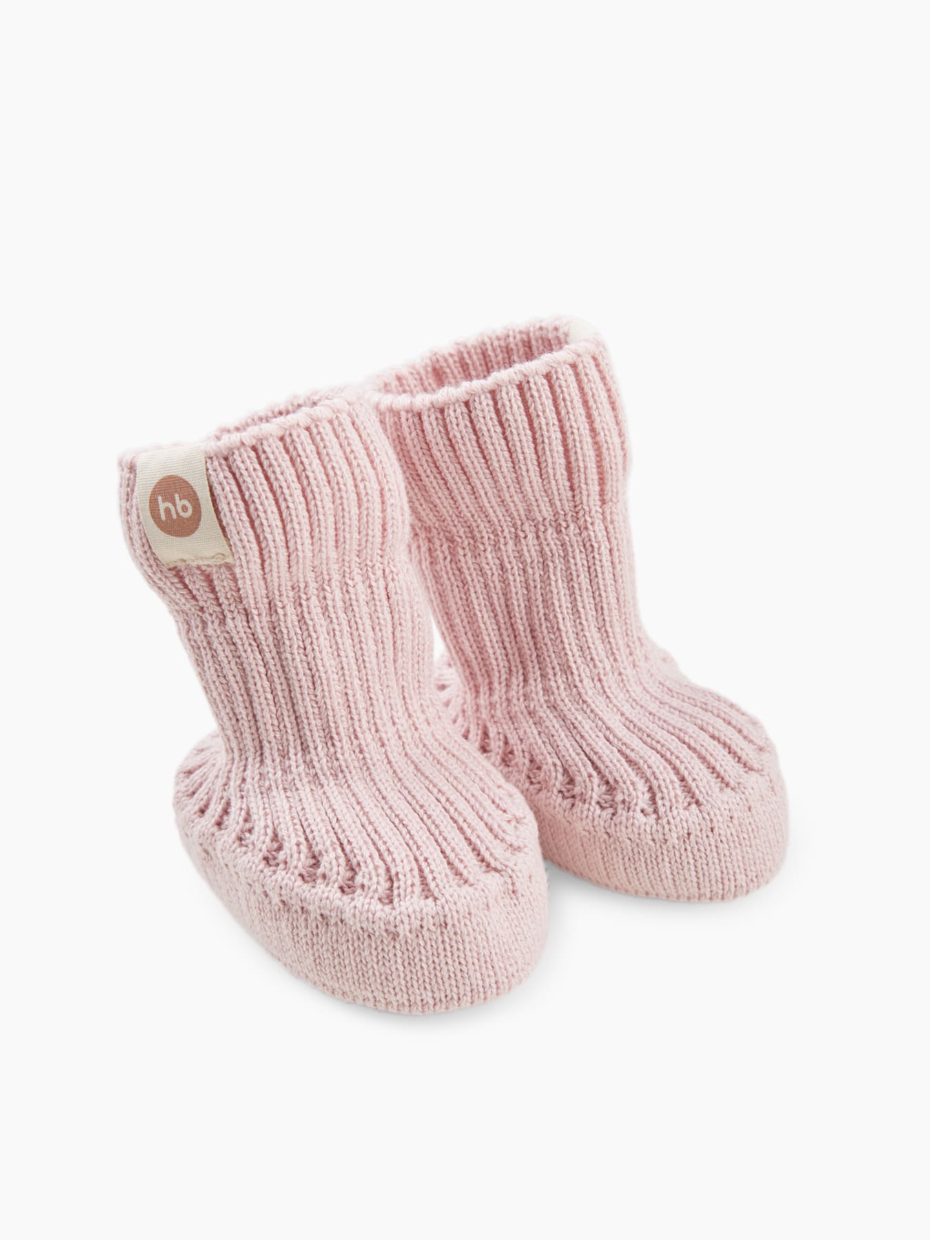 пинетки вязаные розовые