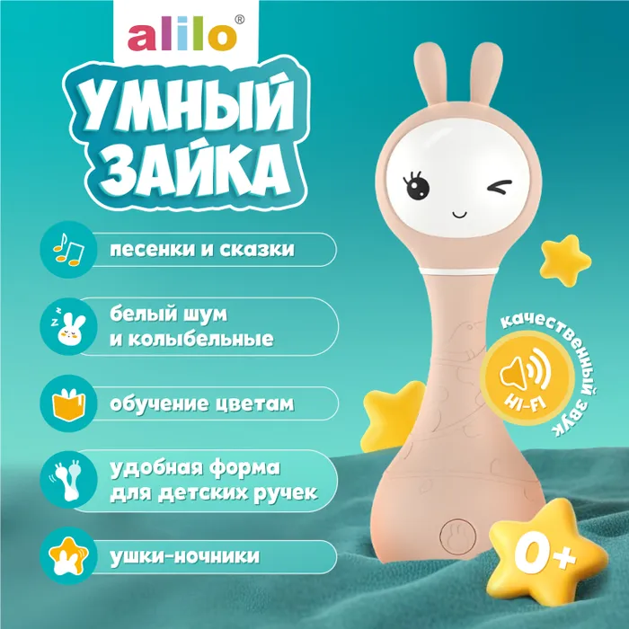 Музыкальная игрушка Умный зайка Alilo R1. 2