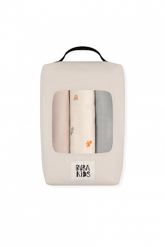 Пелёнки фланелевые BUBA KIDS 3 шт. 95х115 3