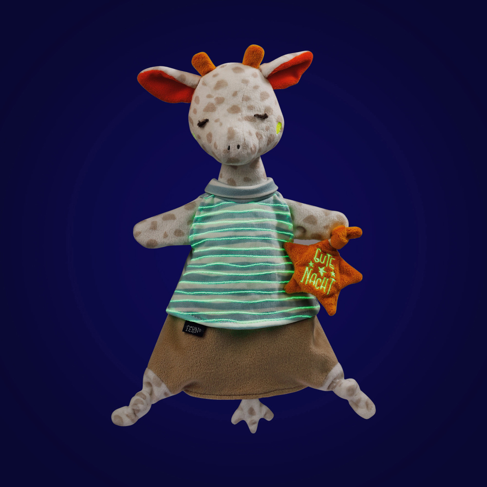 Игрушка-комфортер FEHN Жираф светящийся в темноте 6