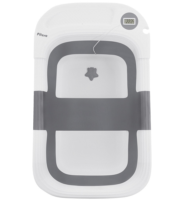 Ванна детская PITUSO складная(двойное сложение),встроен.термометр 68 см 3