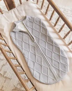 Кокон Loomknits детский Oliver Светло-серый 5