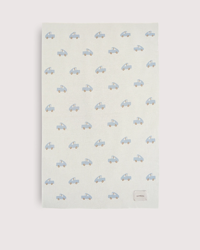 Плед детский Loomknits (80*120) кремовый 2