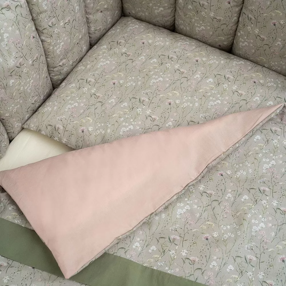 К-т 6пр.для прямоугольной кроватки "Lappetti Garden" 9