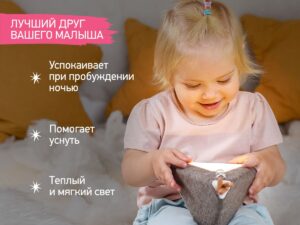 Ночник Roxy Kids Вигвам с котёнком 22