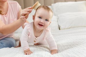 Набор 3 в 1 Roxy Kids две расчески-щеточки деревянные c мягкой щетиной и гребень 26