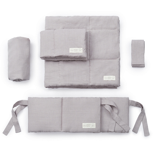 КПБ Happy Baby 4 пр.(простынь, подушка, одеяло, бортик) 1