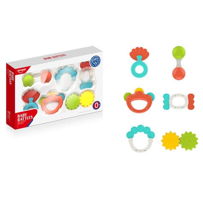 Игрушка HUANGER Забавные погремушки (прорезыватели) набор 6 шт 1