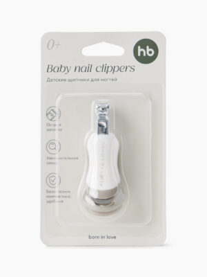 Детские щипчики для ногтей Happy Baby dark grey 16