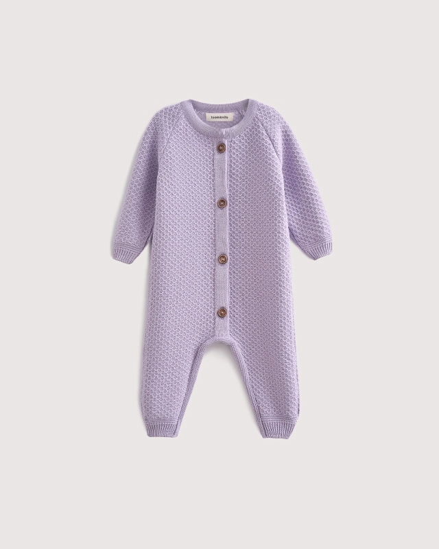 Комбинезон детский Loomknits (Лиловый) 1