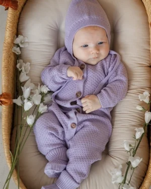 Комбинезон детский Loomknits (Лиловый) 6