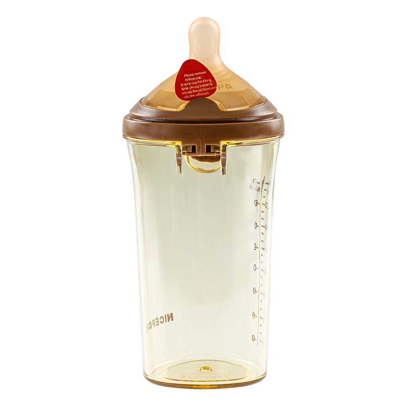 Бутылочка NICE PAPA антиколики/широкое горло 240 мл/соска 3-7 мес 10