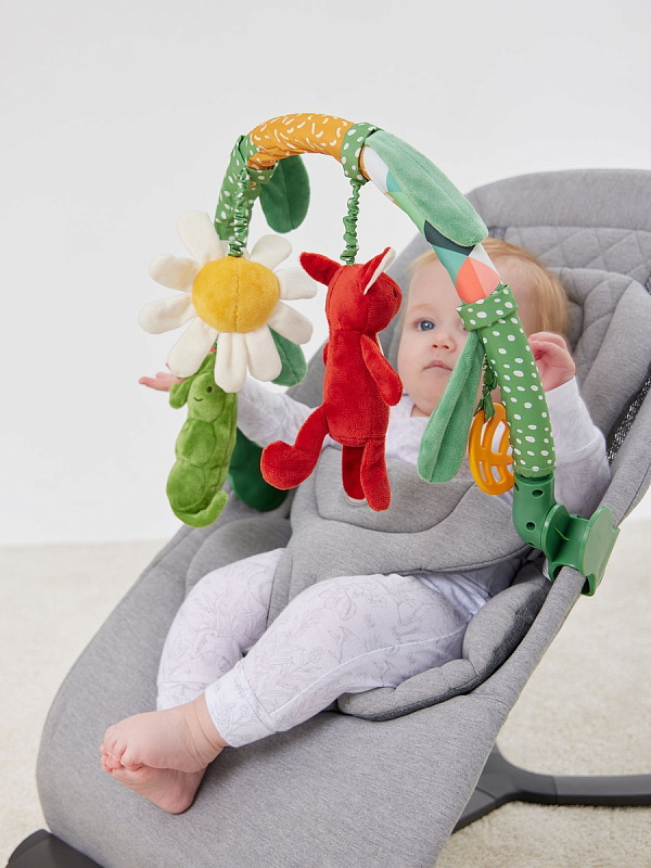 Дуга с игрушками Happy Baby Веселая горка 5