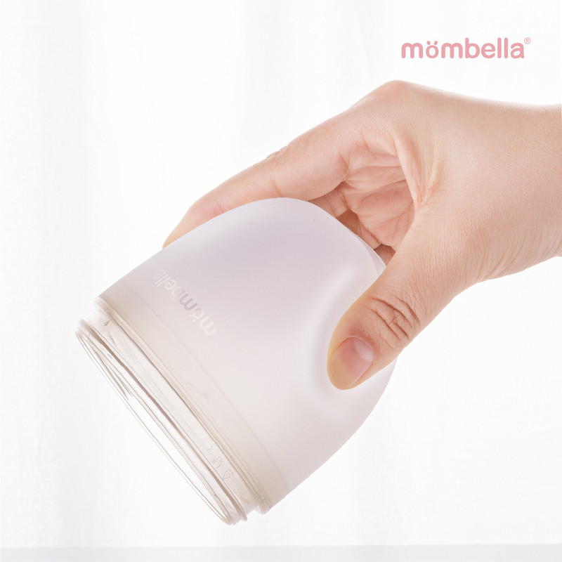 Антиколиковая бутылочка Mombella 210мл.силиконовая 4